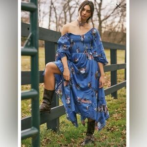 Free People Morning Glory Dress L